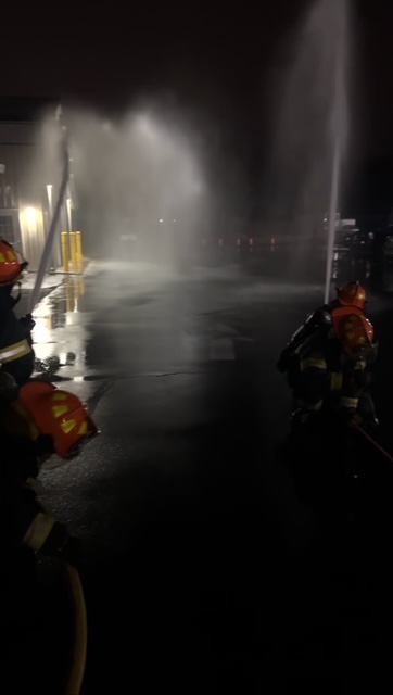 Junior firefighter training activity